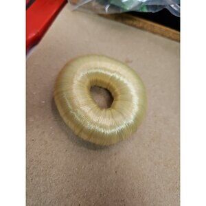 Hair Goods-Ponytail Hair Donut Or Bun Maker Blonde Base For Hair